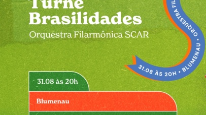 Turnê Brasilidades – Orquestra filarmônica Scar em Blumenau