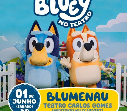 Peça infantil: Bluey no Teatro