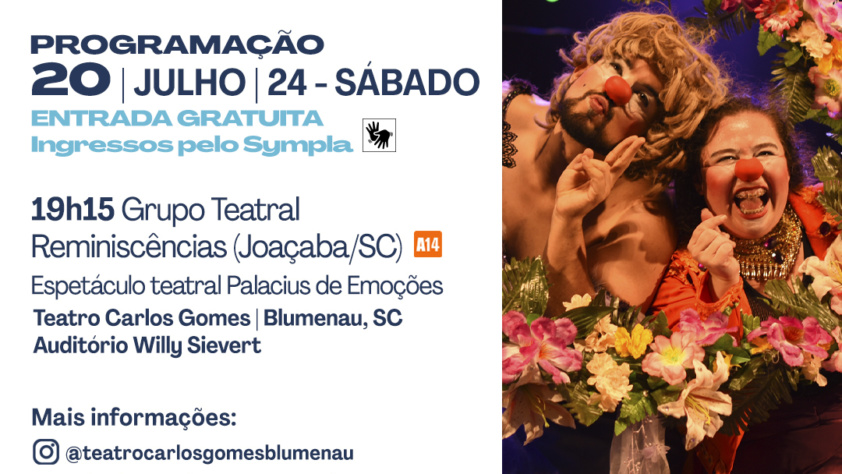 Cultura pra Todos – Grupo Teatral Reminiscências – Palacius de Emoções